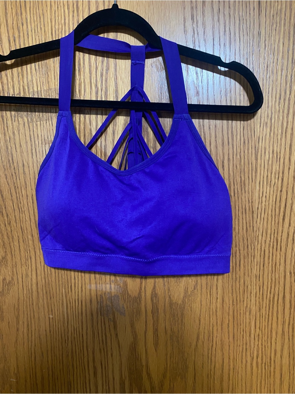 Purple Strappy Sports Bra - Women Intimates & Sleepwear